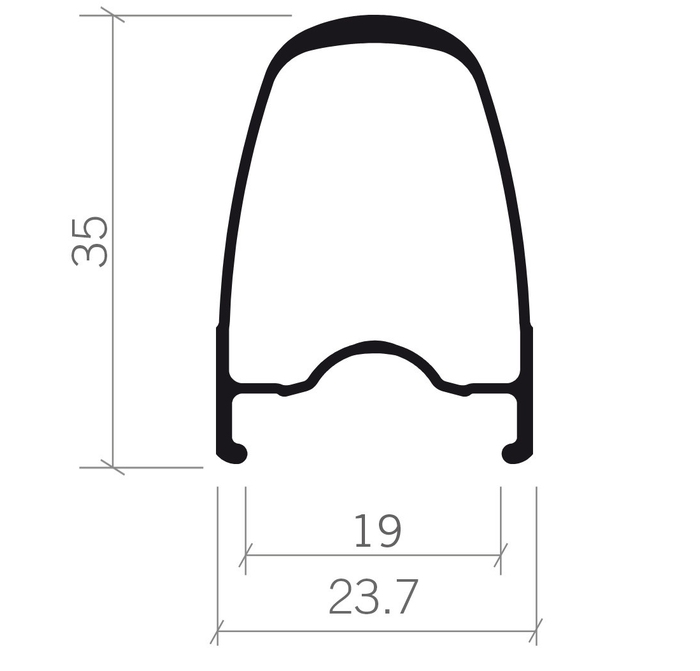 Vision Vision Team 35 Disc - OEM -Schwalbe Ventas ea72c0203f30838a2dd09f349ee40965